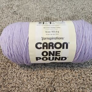 Carbon One Pound Yarn in "Lilac" Purple